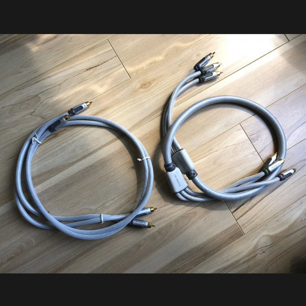 PURE AV COMPONENT VIDEO CABLES